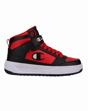 Boys' Champio Drome Hi CB Sneakers Red | F4SM96