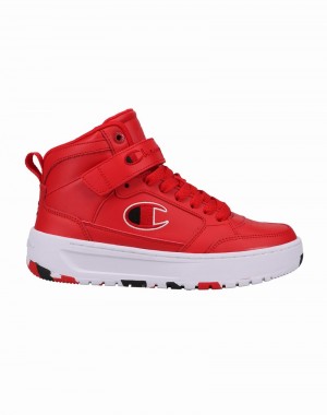 Boys' Champio Drome Hi Sneakers Red | Z8TY57