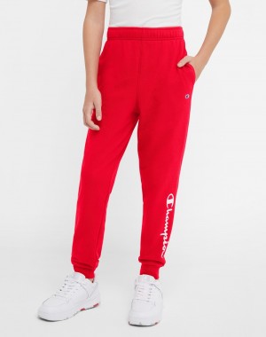 Boys' Champio French Terry Joggers Red | U5WZ79