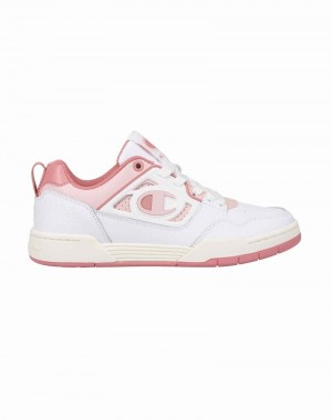 Girls' Champio 5-on-5 Lo Sneakers White | H7TR91