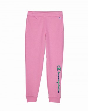 Girls' Champio Powerblend Fleece Joggers Lavender | S9GT49