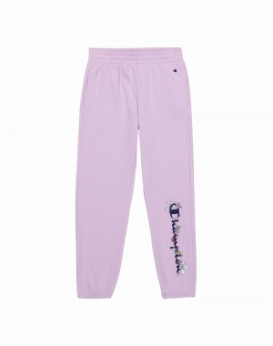 Girls' Champio Powerblend Joggers Lavender | G4JG40