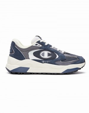 Men's Champio Champ Breaker 2.0 Sneakers Navy | K5PR48