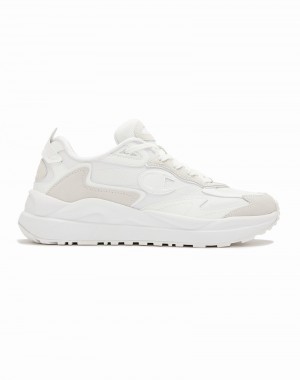 Men's Champio Champ Cyber Sneakers White | Y9IU80