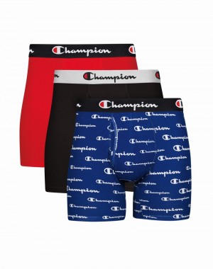 Men's Champio Everyday Comfort Pack Briefs Multicolor | T6IT49