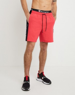 Men's Champio Hybrid Shorts Pink | U8LT96