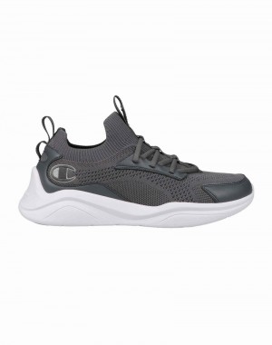 Men's Champio Legend Lo Lace Sneakers Grey | Z6TX71