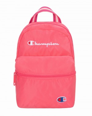 Men's Champio Qualifier Convertible Mini Backpacks Pink | H4WU65