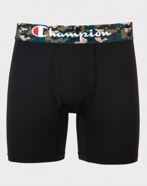 Men's Champio Specialty Briefs Black | C5KQ46