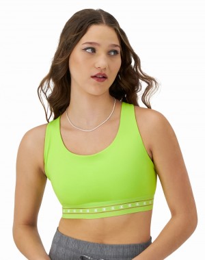 Women's Champio Absolute Sports Bra Green | T3KZ80