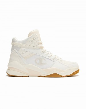 Women's Champio Champ '95 High-Top Sneakers White | E5WL15