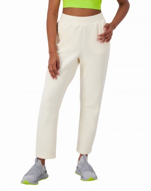 Women's Champio Flex Pants White | K5AM21