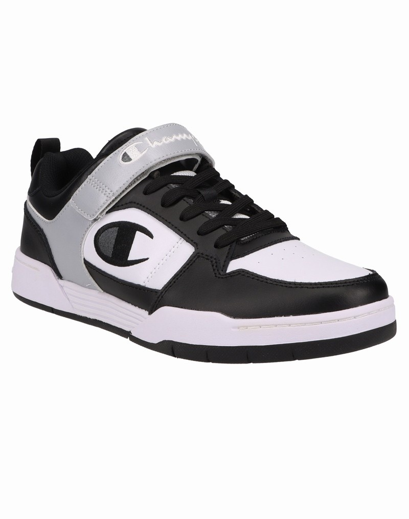 Boys' Champio Arena Lo CB Sneakers Black | J4SN92