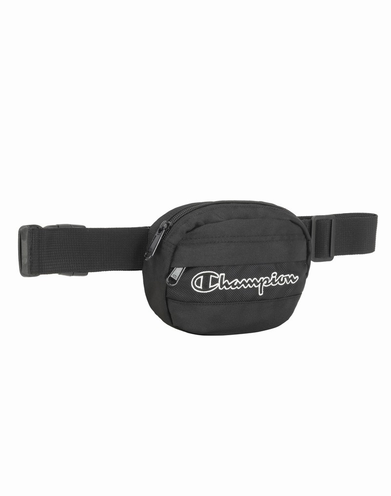 Boys' Champio City Belt Bags Black | S7IC42