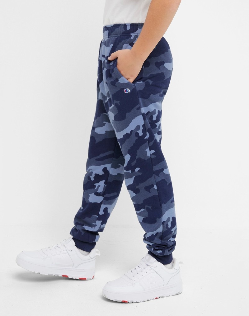 Boys' Champio Cotton Joggers Navy | J3AM35