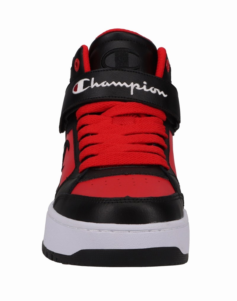 Boys' Champio Drome Hi CB Sneakers Red | F4SM96