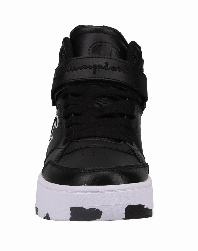 Boys' Champio Drome Hi Sneakers Black | V1SW61