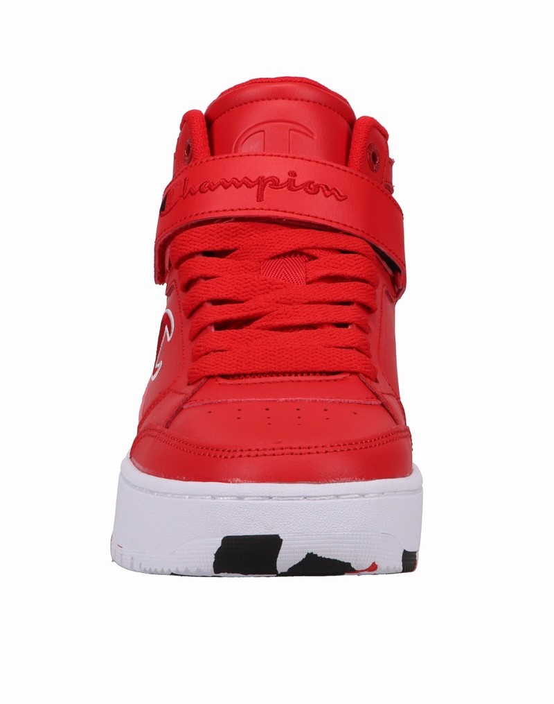 Boys' Champio Drome Hi Sneakers Red | Z8TY57