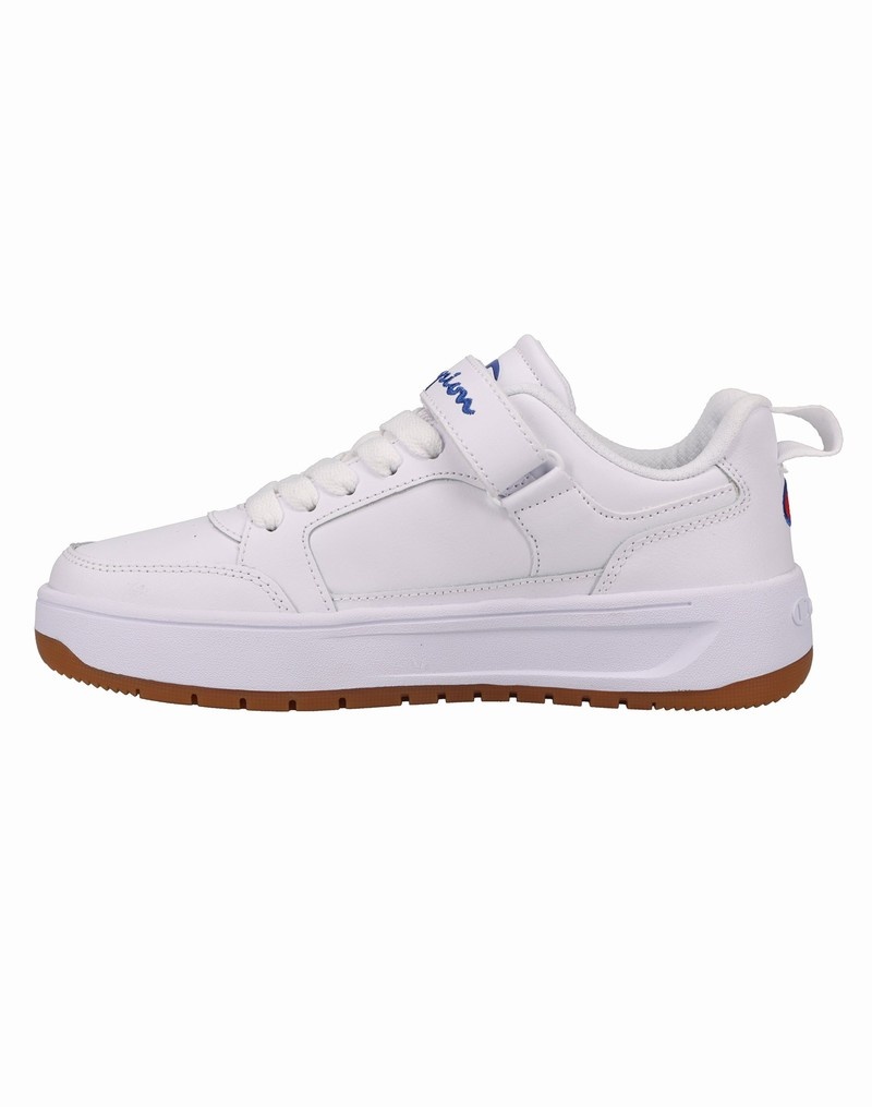 Boys' Champio Drome Lo Sneakers White | Z9IY21