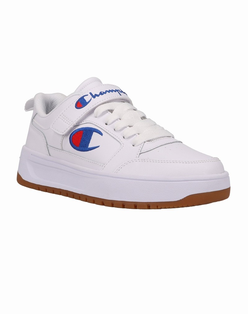 Boys' Champio Drome Lo Sneakers White | Z9IY21