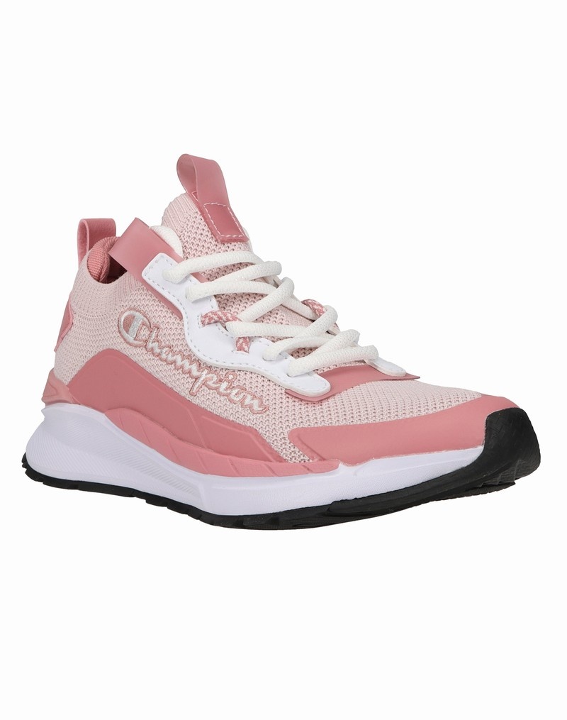 Boys' Champio Flexer Spell Sneakers Pink | I4PS64