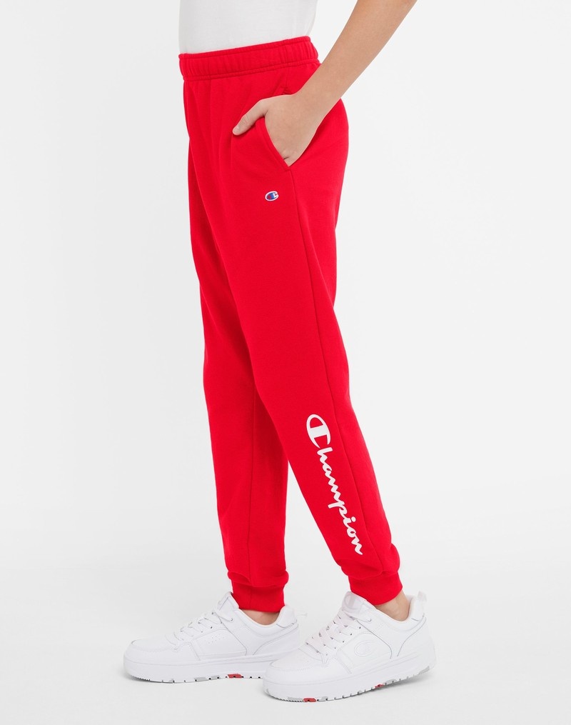 Boys' Champio French Terry Joggers Red | U5WZ79