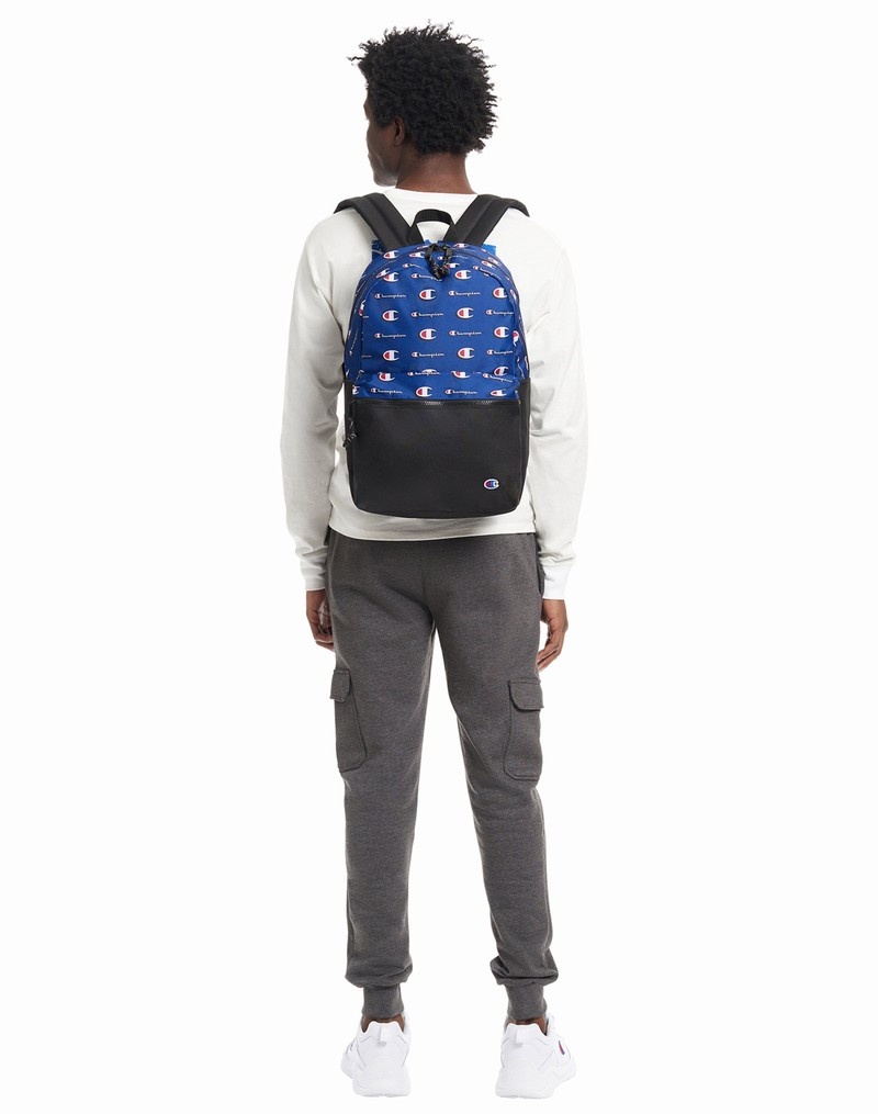 Boys' Champio Manuscript Backpacks Black | H2EV13