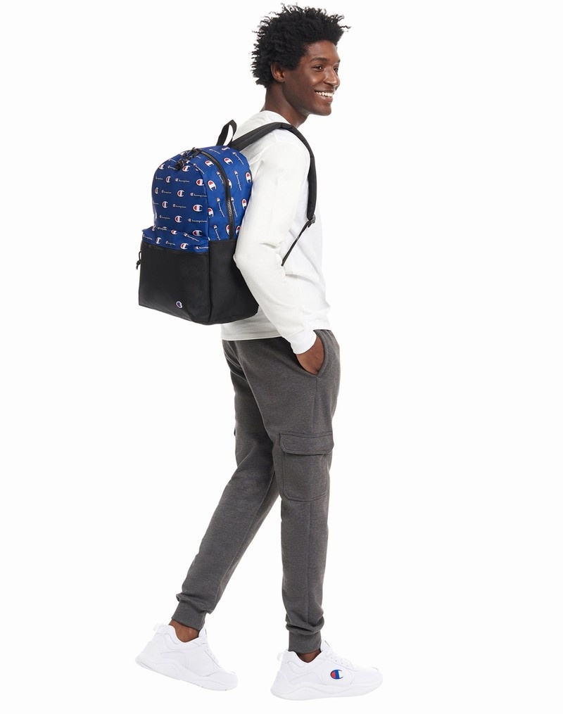 Boys' Champio Manuscript Backpacks Black | H2EV13