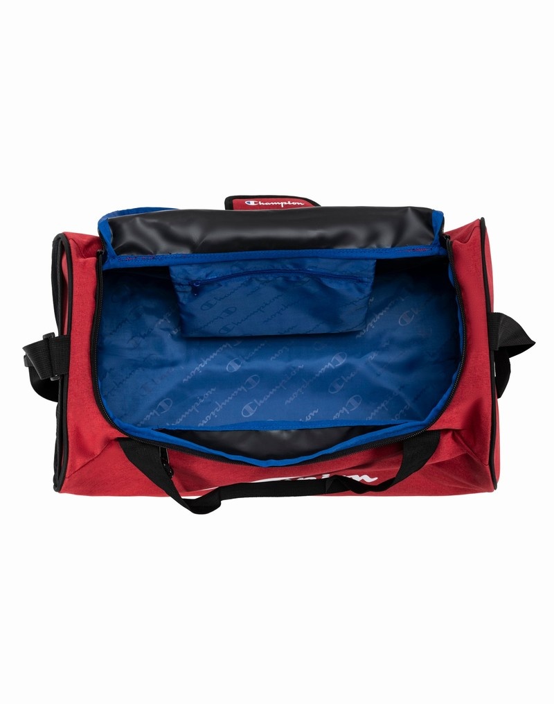 Boys' Champio Progress Medium Duffel Bag Red | Q8WB75