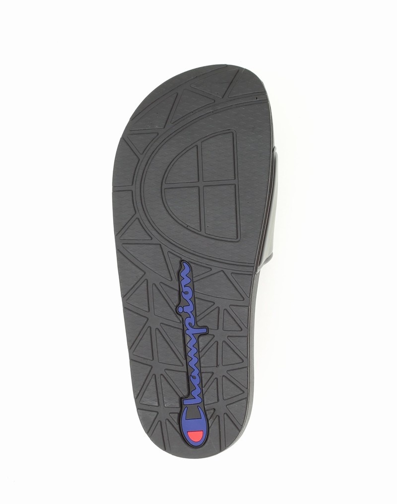 Boys' Champio Slide Sandals Black | M6XM40