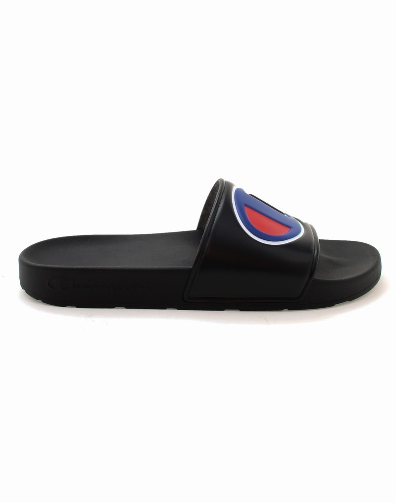 Boys\' Champio Slide Sandals Black | M6XM40