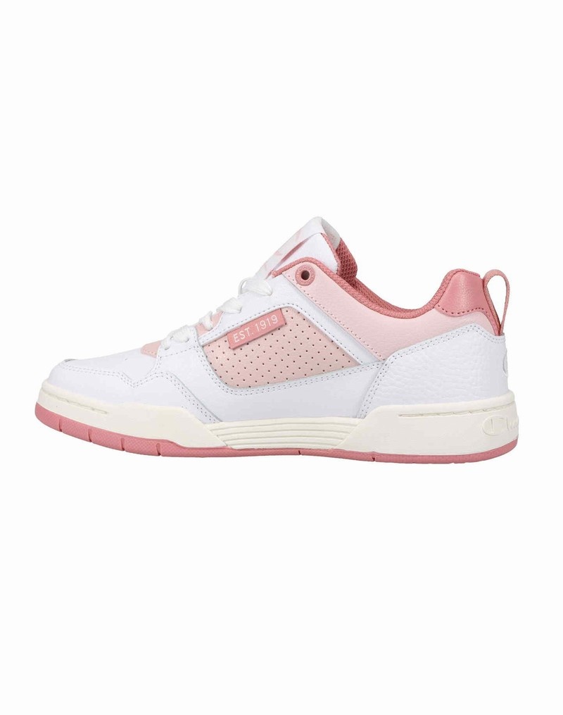 Girls' Champio 5-on-5 Lo Sneakers White | H7TR91