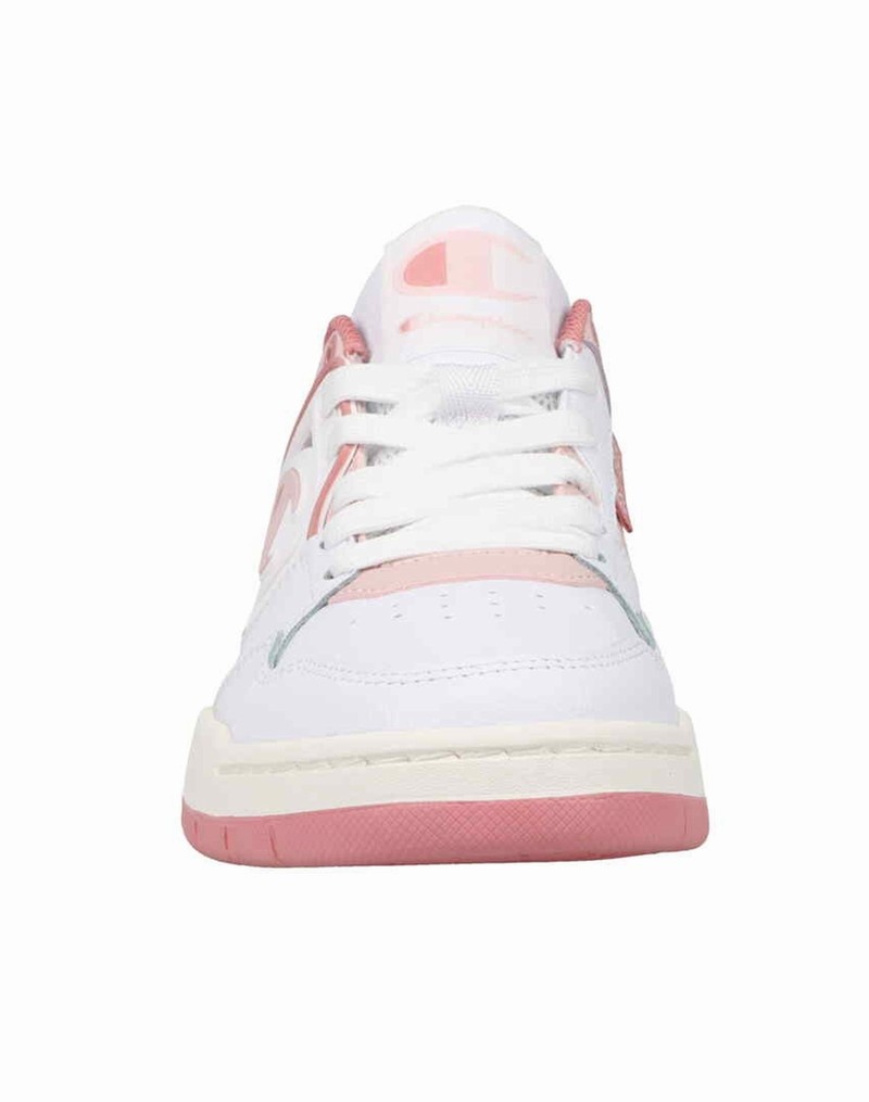 Girls' Champio 5-on-5 Lo Sneakers White | H7TR91