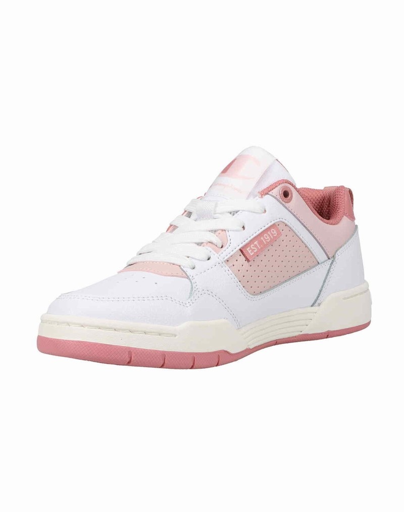 Girls' Champio 5-on-5 Lo Sneakers White | H7TR91