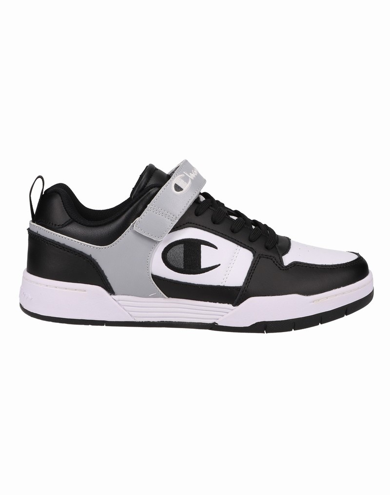 Girls\' Champio Arena Lo CB Sneakers Black | S8PW35