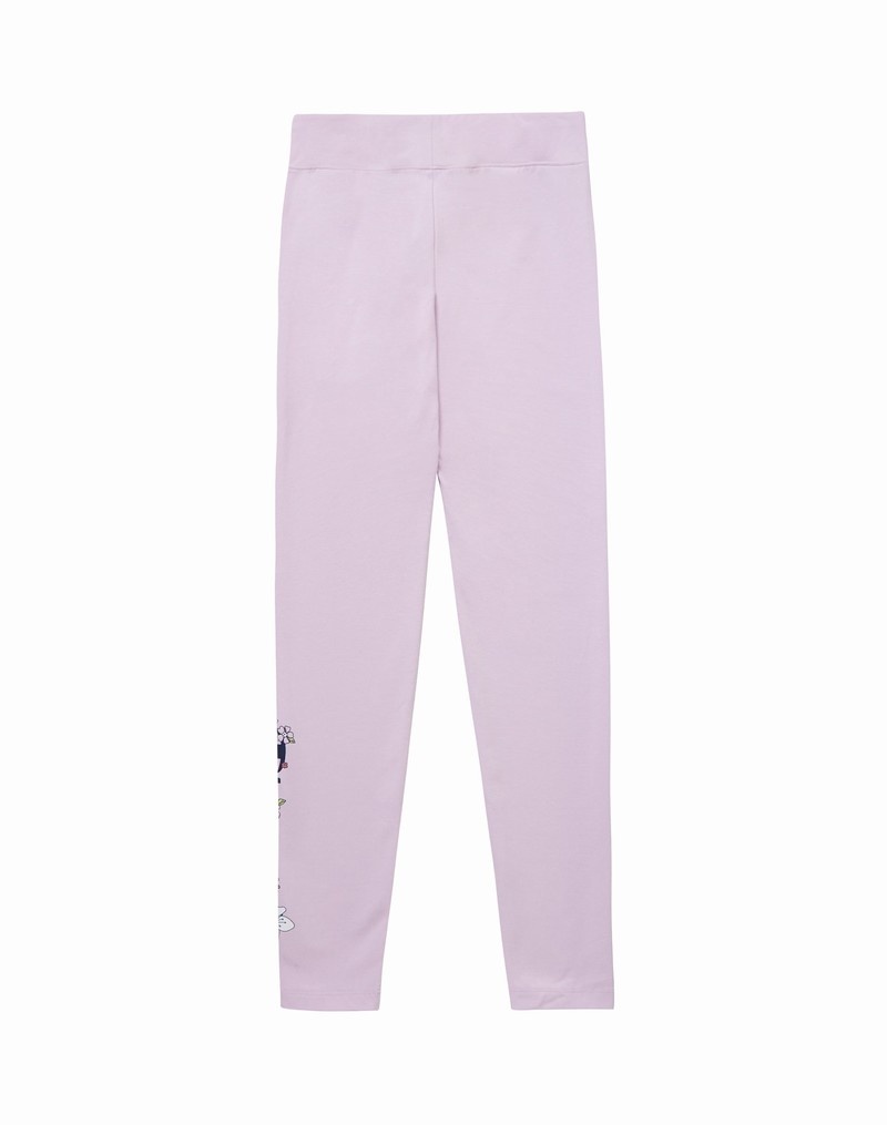 Girls' Champio Authentic Leggings Lavender | T5KB67