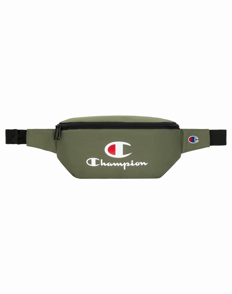 Girls\' Champio Fanny Belt Bags Olive | C2TS70