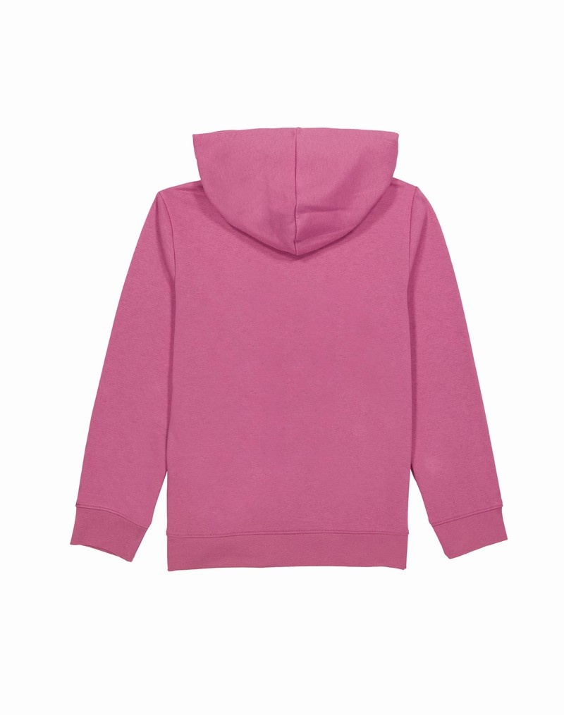 Girls' Champio Powerblend Hoodie Pink | C9CD09