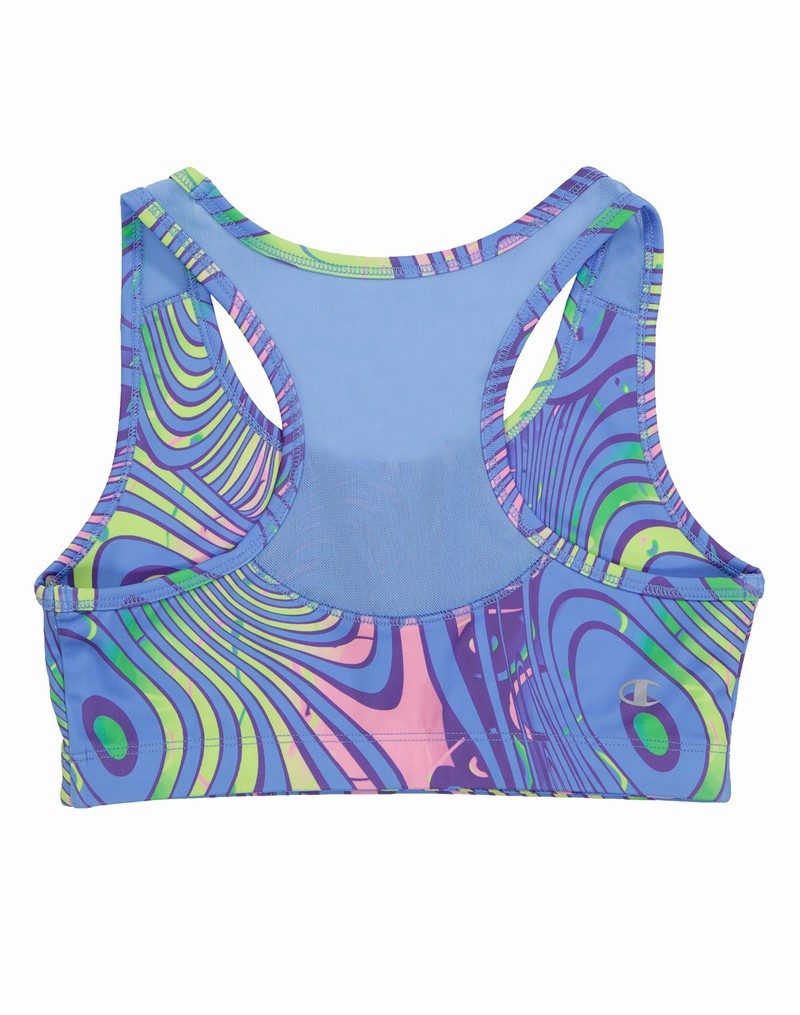 Girls' Champio Racerback Sports Bra Multicolor | E1QK52