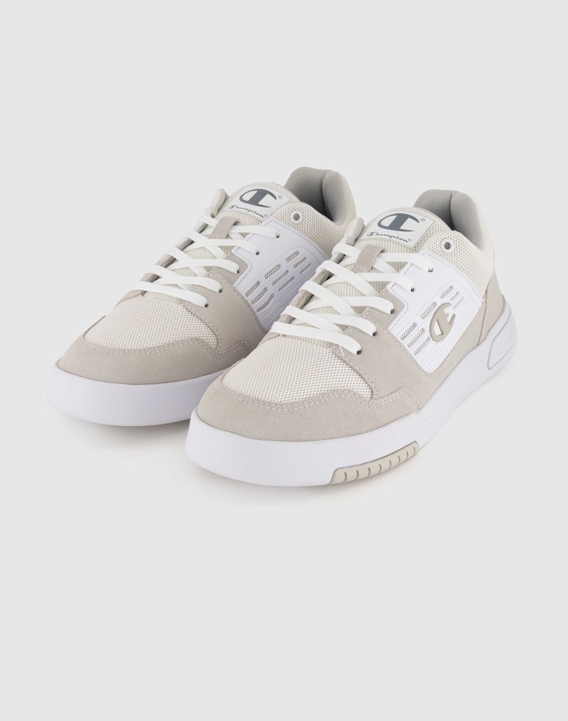 Men's Champio 3 On 3 Low Sneakers Beige | I3KN43