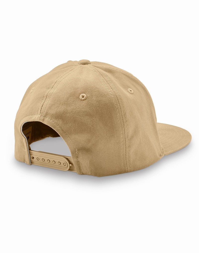 Men's Champio BB Snapback Caps Khaki | H2MN66