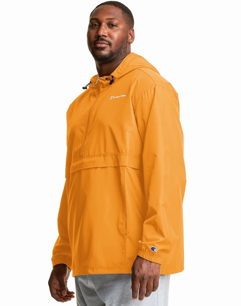 Men's Champio Big & Tall Packable Jackets Gold | J1SP00