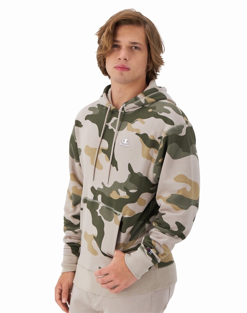 Men's Champio Camouflage Hoodie Camouflage | R8JE13