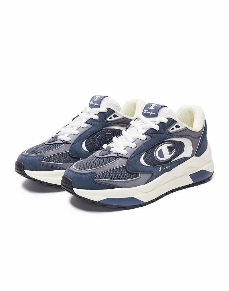 Men's Champio Champ Breaker 2.0 Sneakers Navy | K5PR48