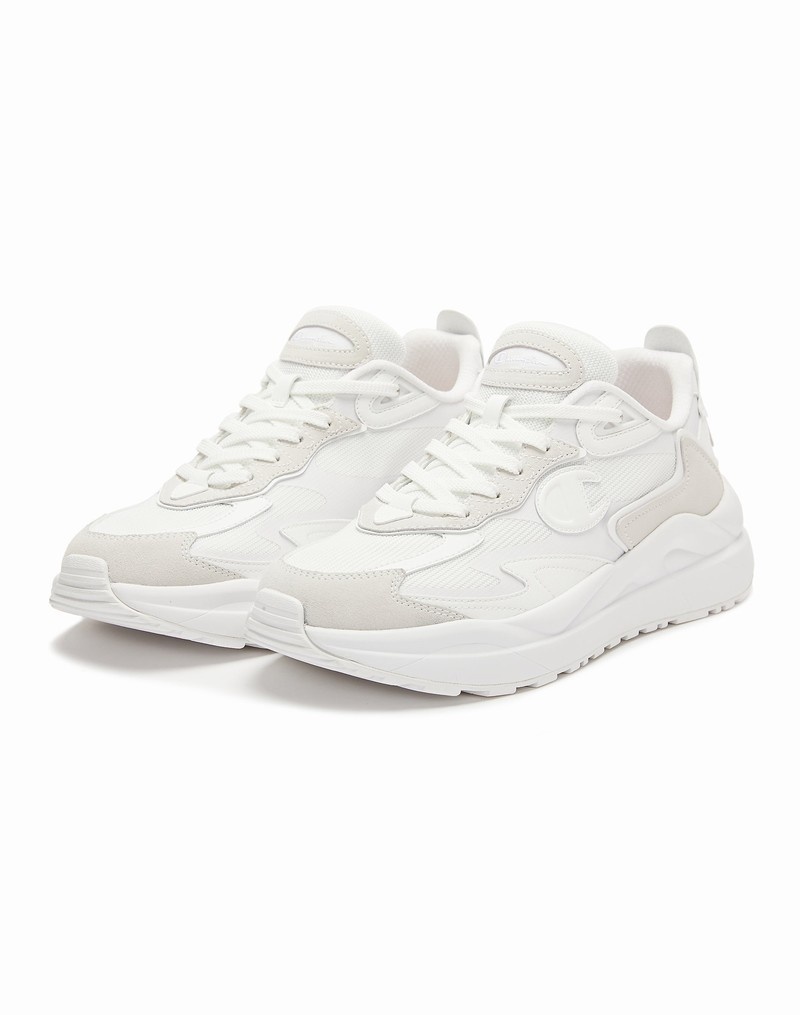 Men's Champio Champ Cyber Sneakers White | Y9IU80