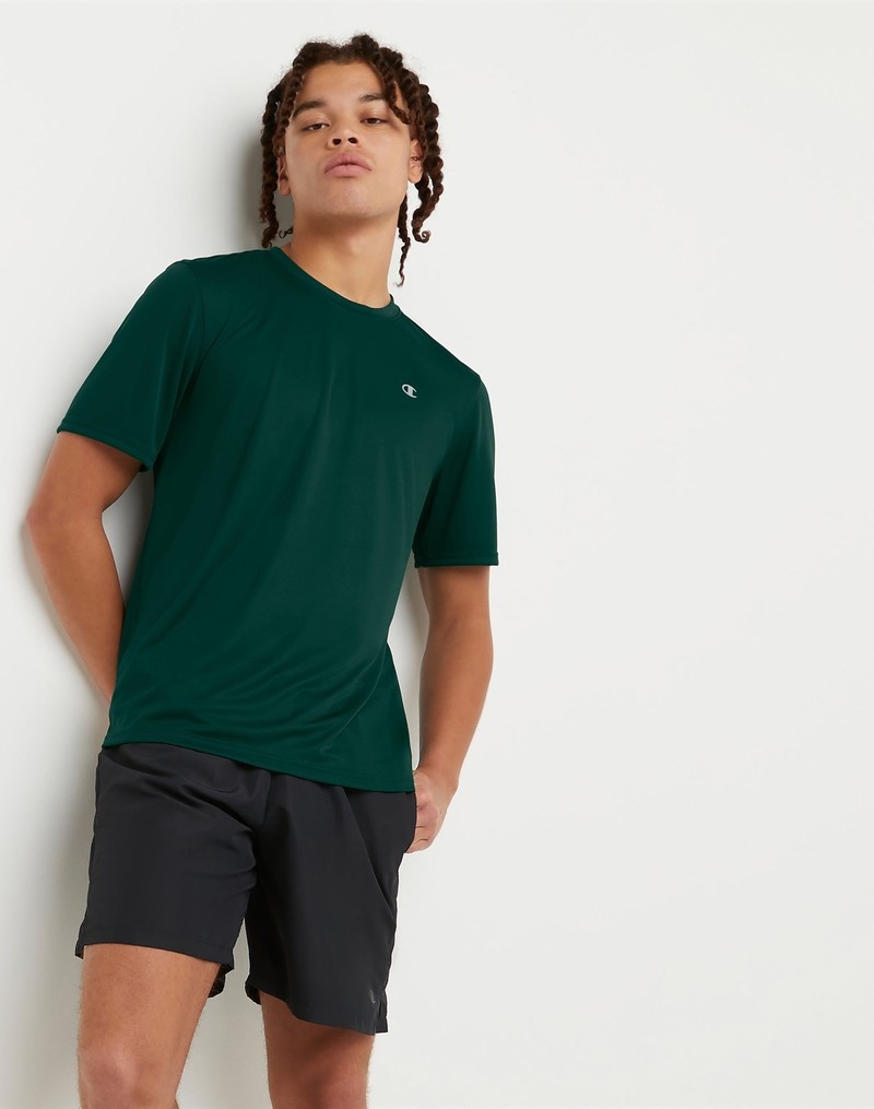 Men's Champio Double Dry® T Shirts Green | L8WB96