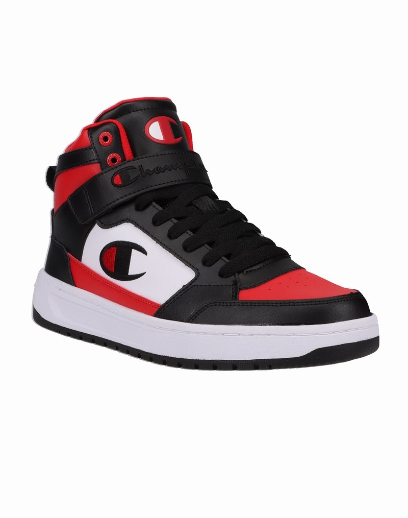 Men's Champio Drome Hi CB Sneakers Black | H0IX38