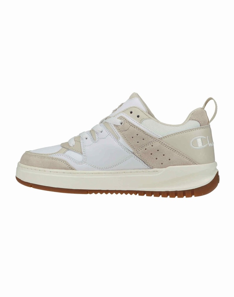 Men's Champio Fifty94 Dial Up Lo Sneakers Beige | W8OZ24