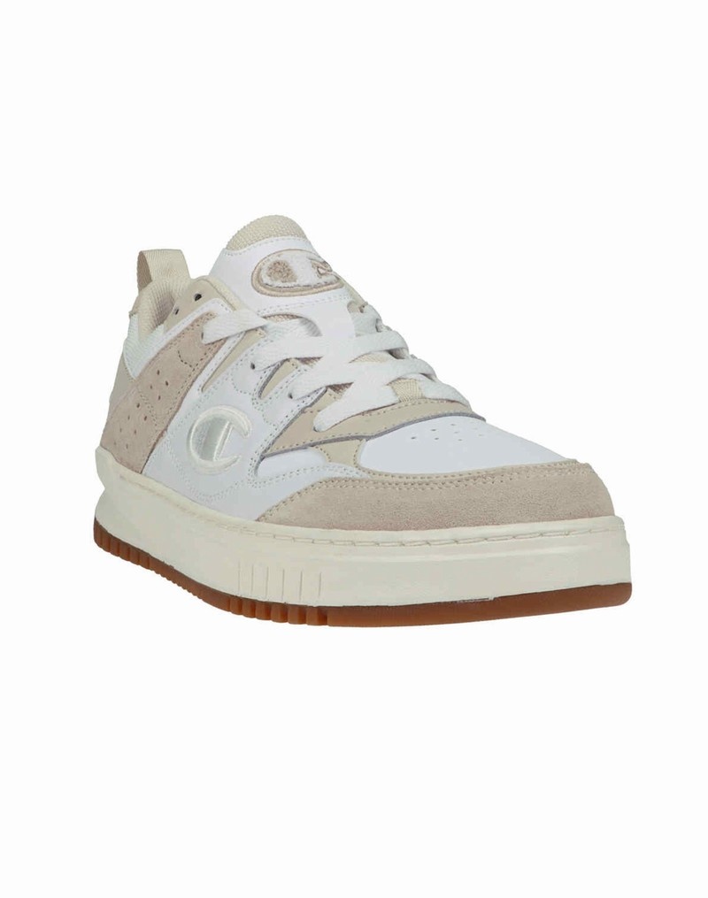 Men's Champio Fifty94 Dial Up Lo Sneakers Beige | W8OZ24