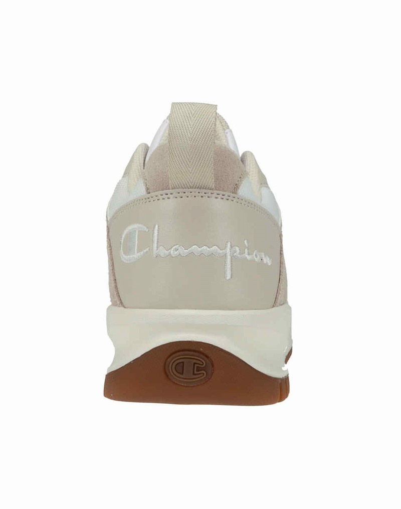 Men's Champio Fifty94 Dial Up Lo Sneakers Beige | W8OZ24